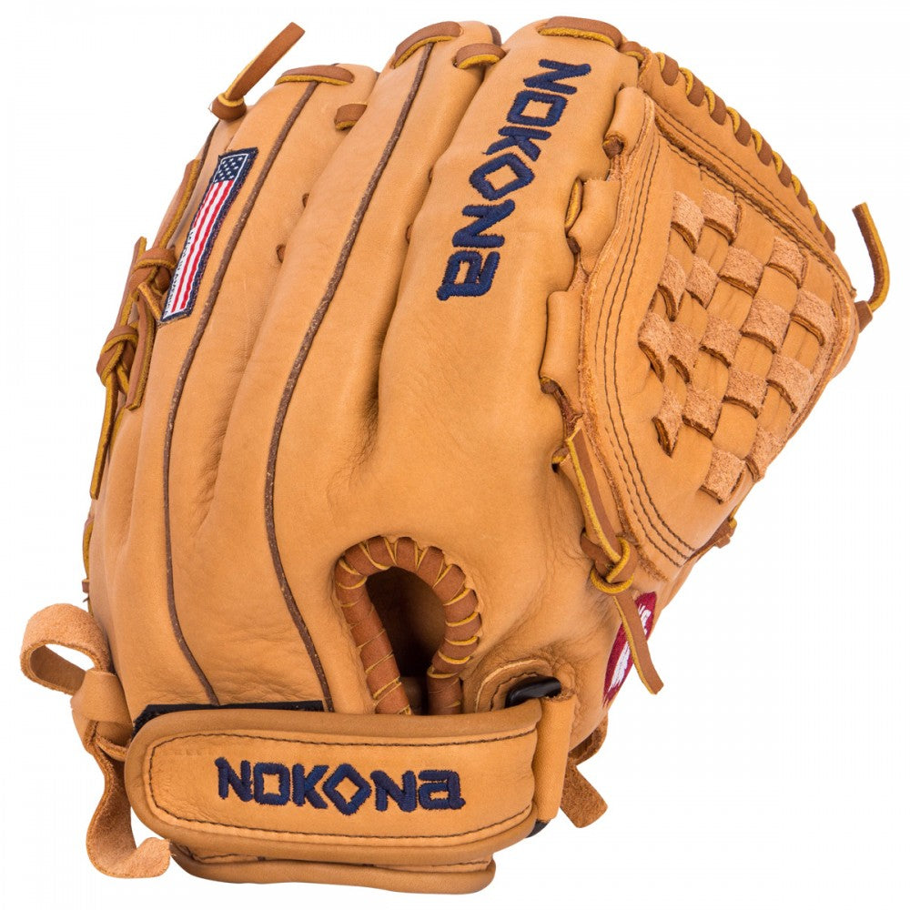 Nokona SuperSoft XFT-V1250-TN 12.5 inch Fastpitch Softball Glove