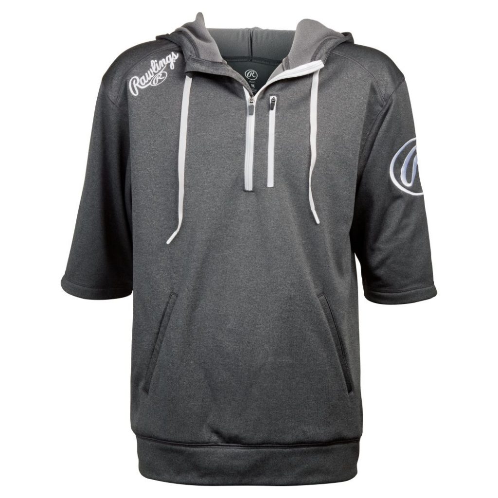 Rawlings Mens Short Sleeve Hoodie