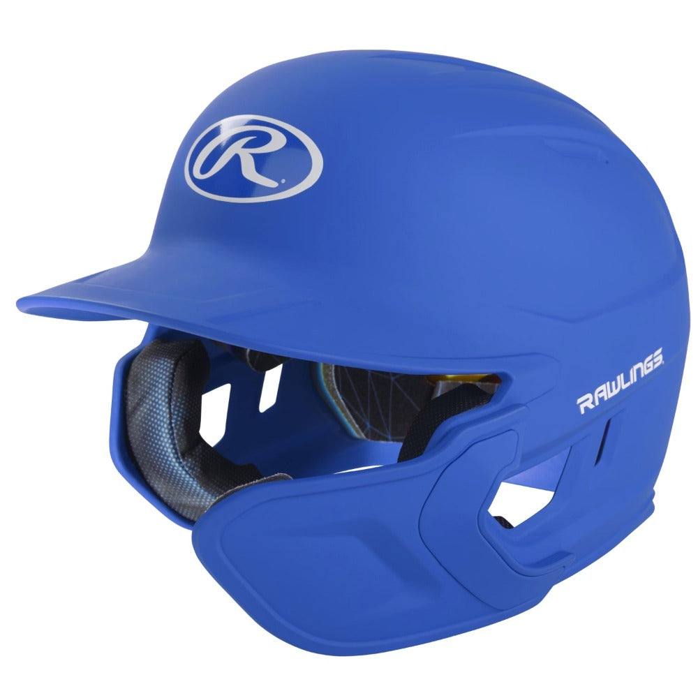 Rawlings Mach Baseball Helmet with Adjustable Jaw Flap