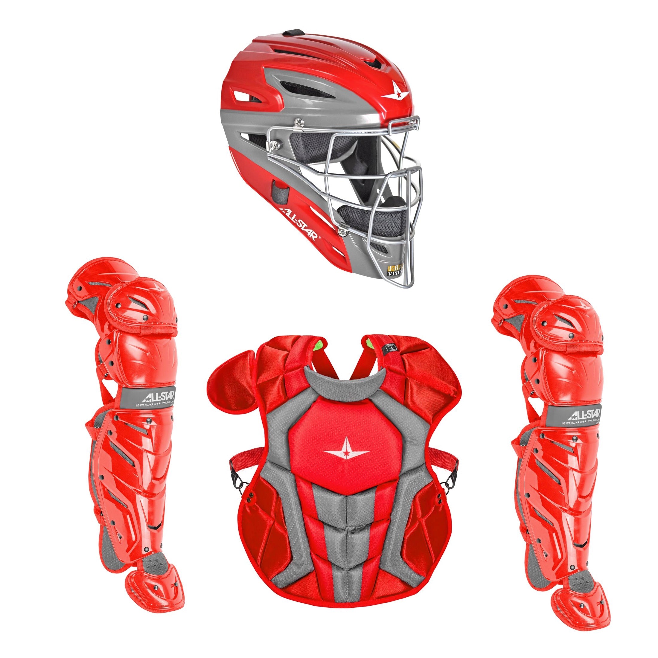 All Star SEI Certified System 7 Axis Youth Catchers Set CKCC912S7X