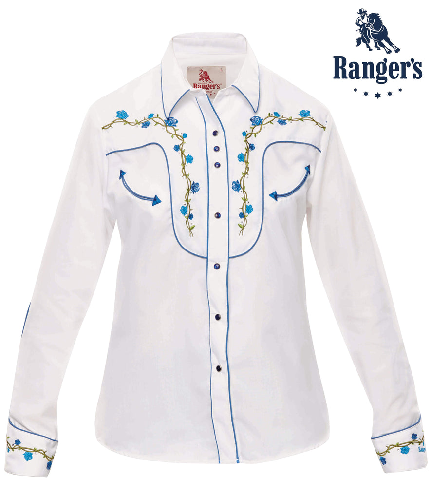 Camisa Vaquera Blanca 035DA01 – Ranch