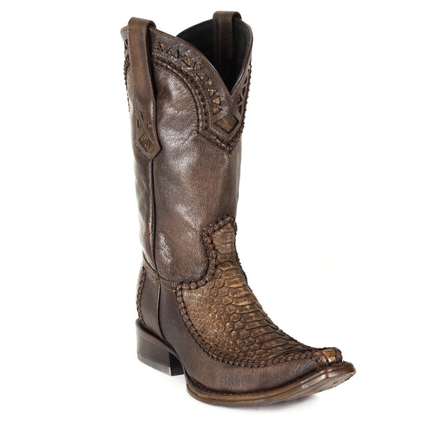 cuadra snakeskin boots