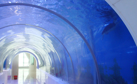 Tunnel Aquarium, Aquarien Tunnel