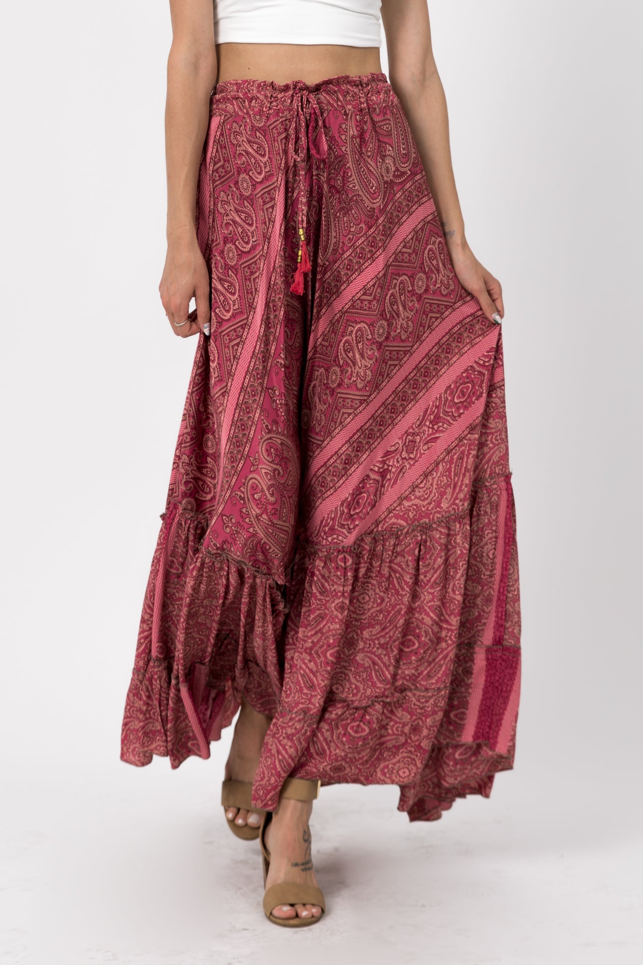 Colombian Sunsets Maxi Skirt – Appelov