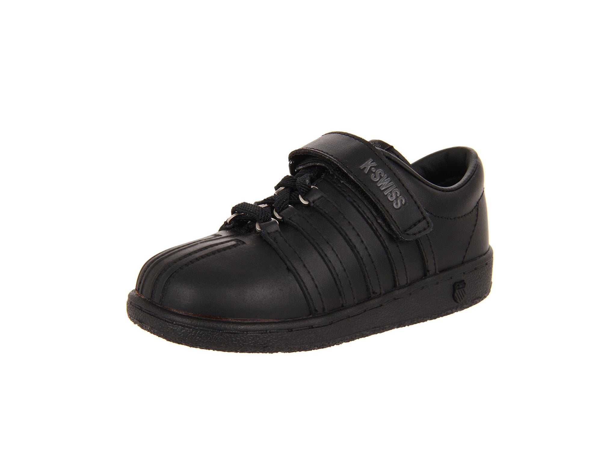 K-Swiss Toddler Classic Hook and Loop Black/Charcoal – Shoe Hut Online