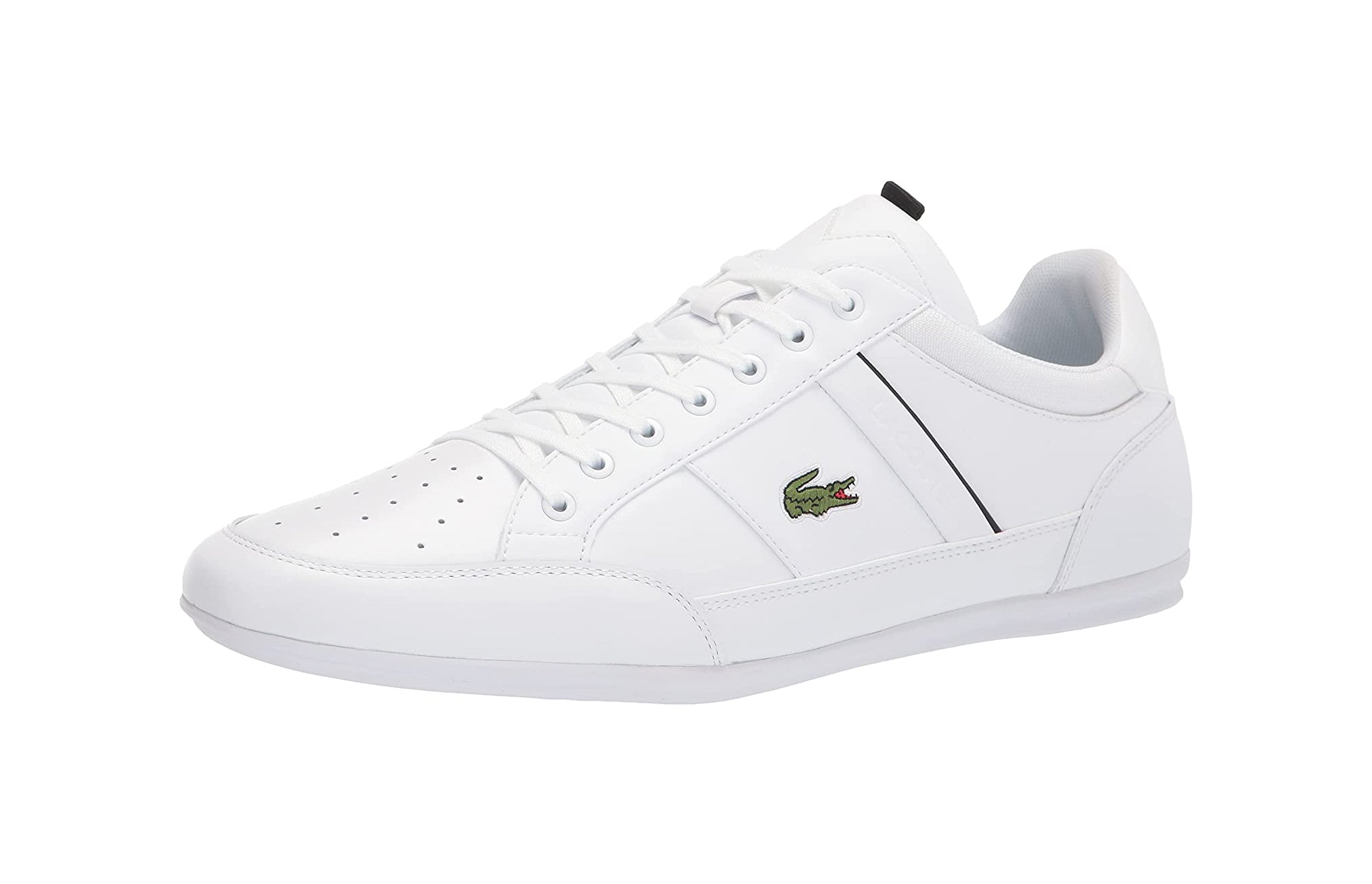 ambitie slim Luidruchtig Lacoste Men's Chaymon Leather White Shoes – Shoe Hut Online
