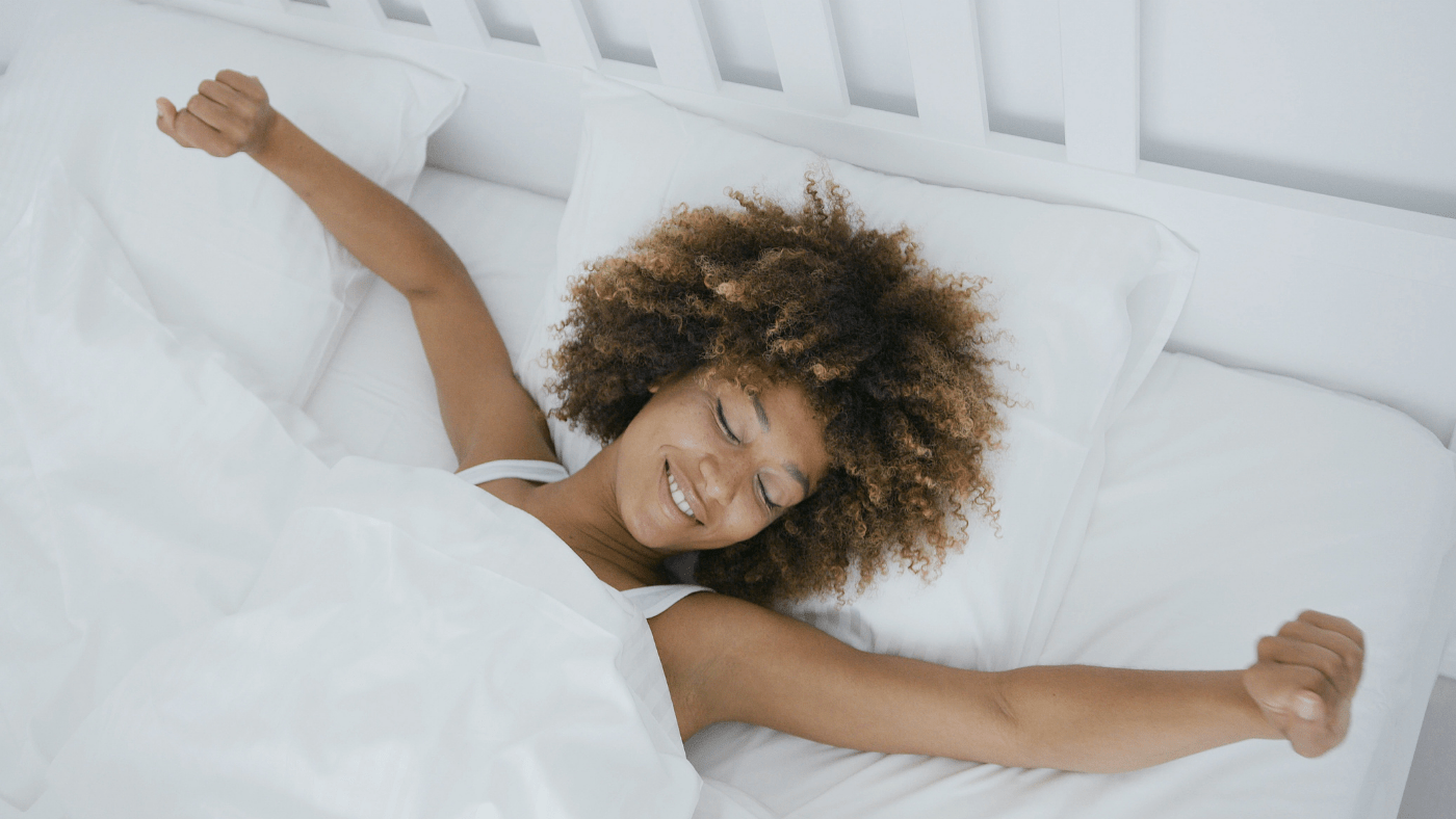 woman waking up with intention and living an intentional lifestyle
