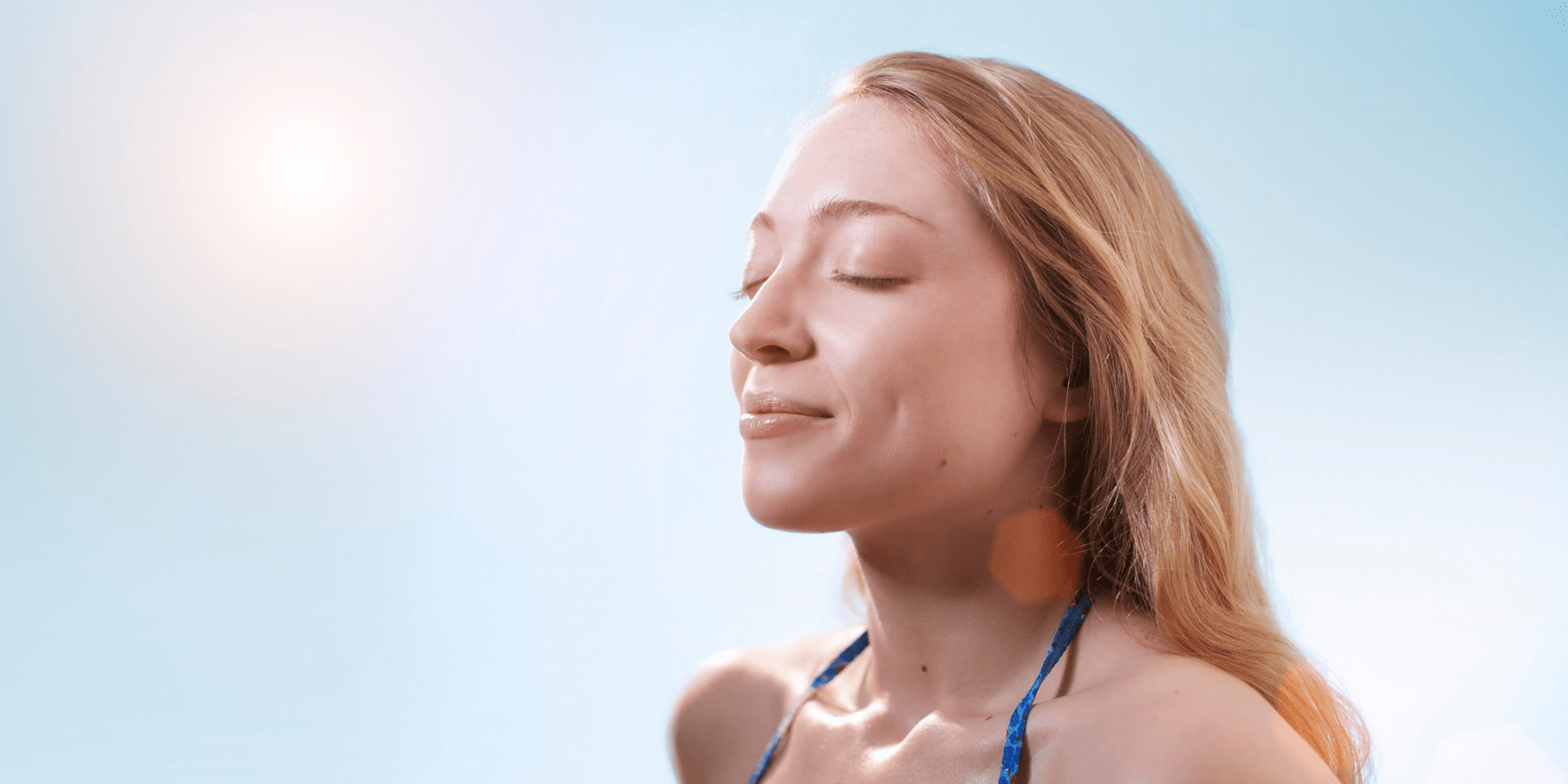 persona tomando el sol para obtener vitamina d