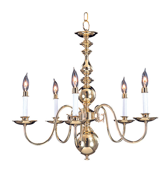 Jamestown 4 Light Small Vintage Chandelier