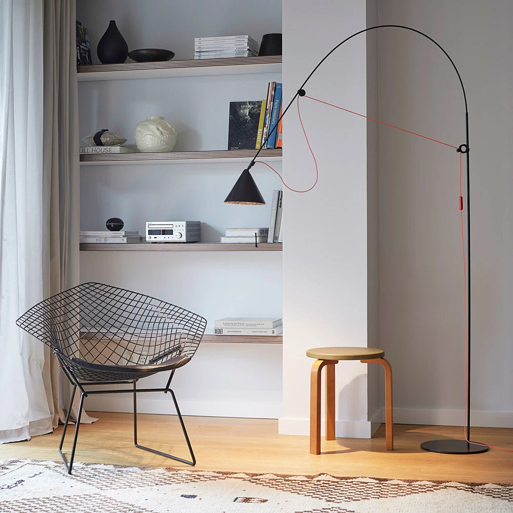 led curved floor lamp lidl