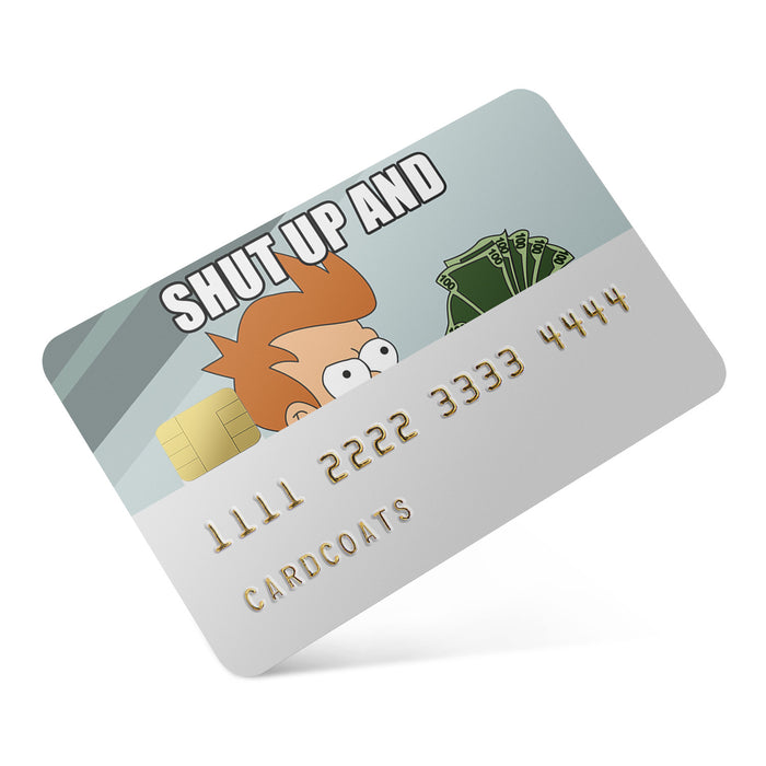 Shut Up And Take My Money Credit Card Stickers By Plastickers