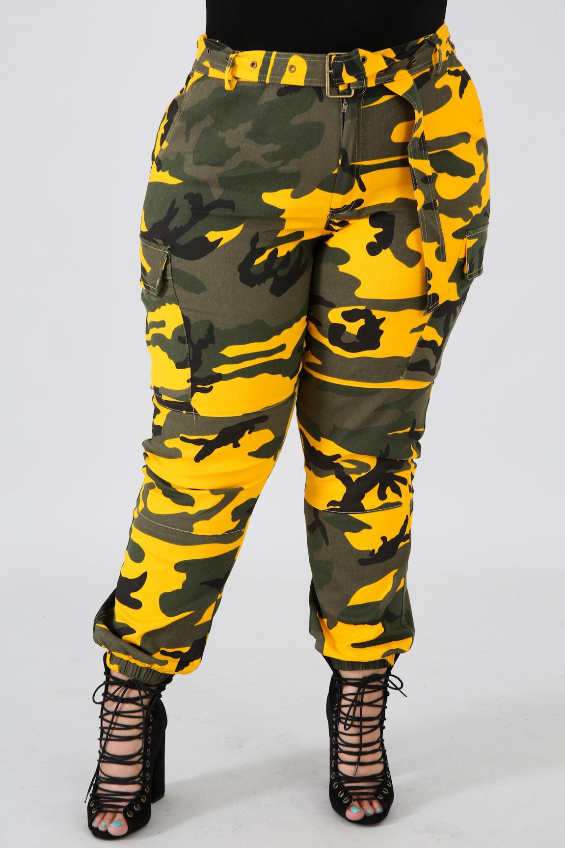 curvy camo pants