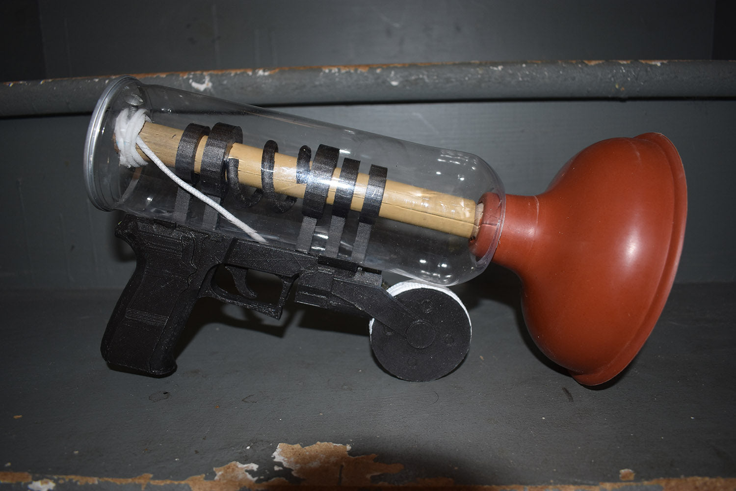 plunger gun 3d printed fort nite prop fortnight guns plunja cosplay costume fortnite grappling - grapple gun fortnite