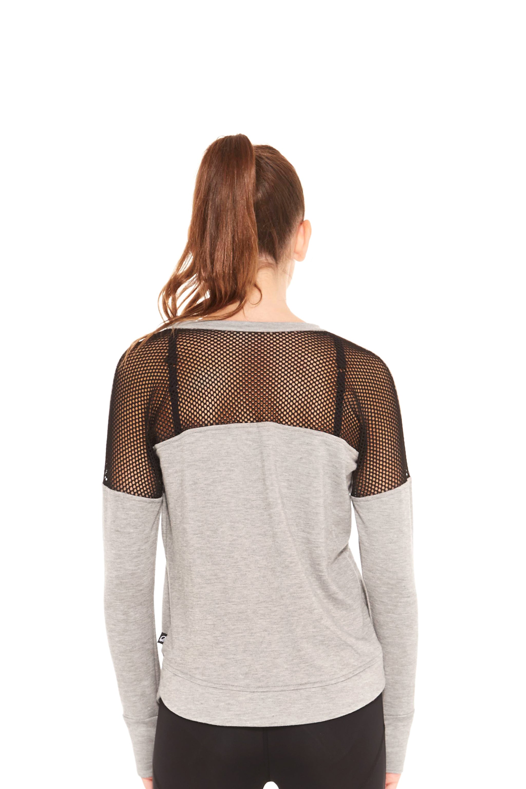 fishnet pullover