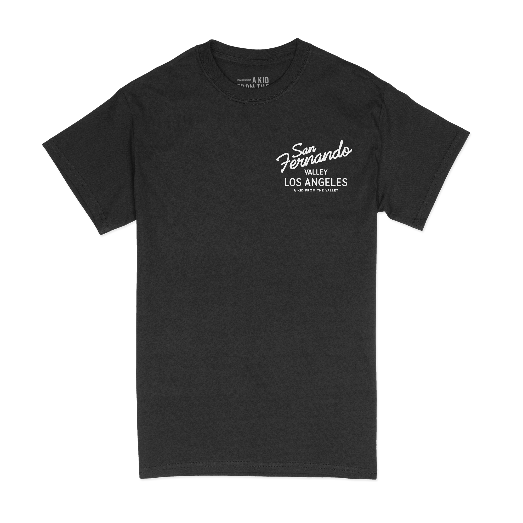 San Fernando Tee - Black – A Kid From The Valley