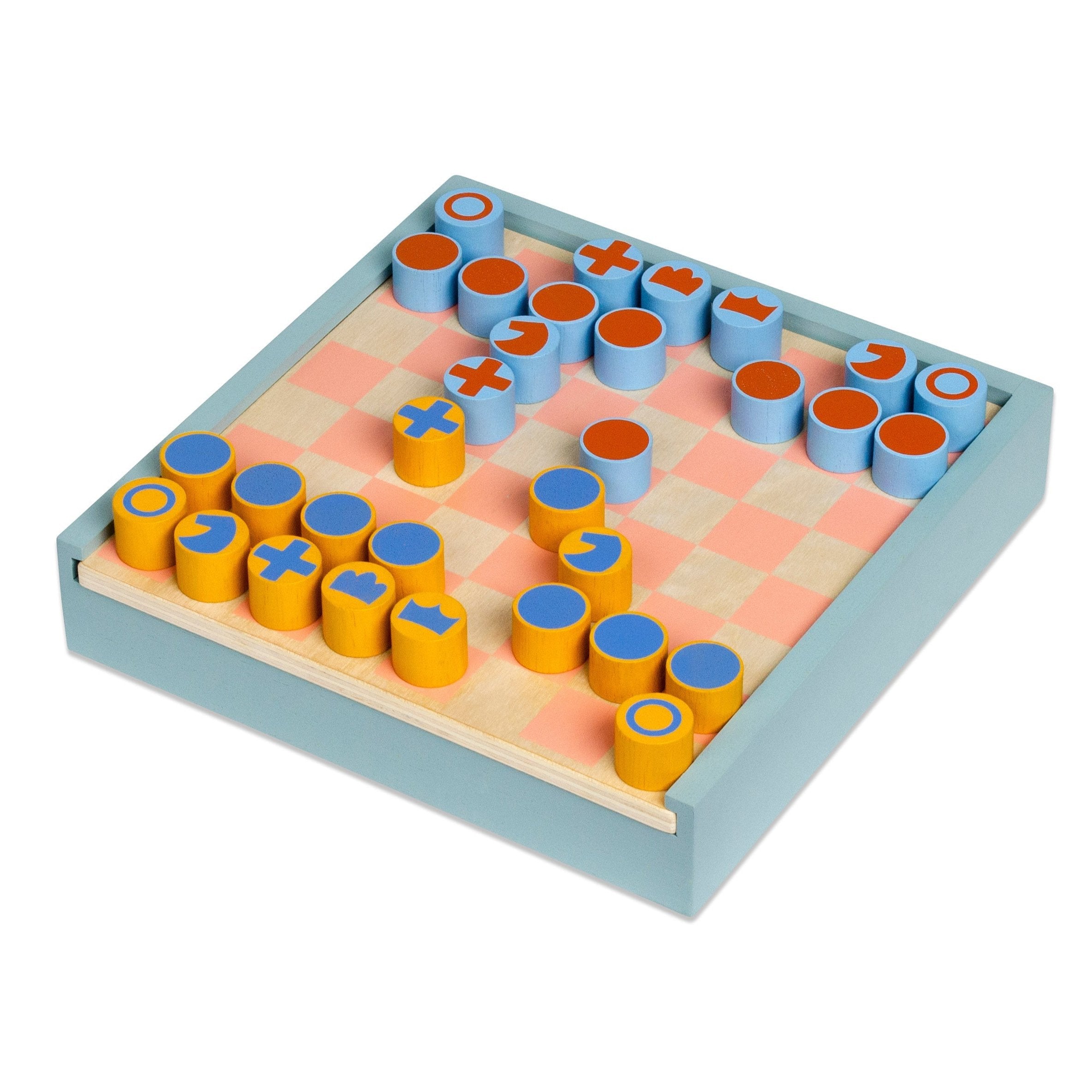 2-in-1 Chess & Checkers Set