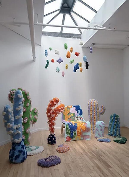 Youkyung Woo's colorful art installation