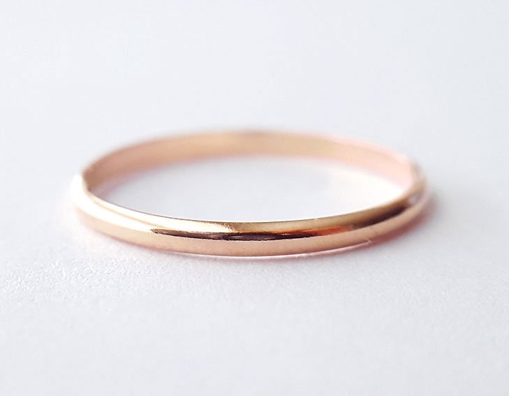 Cara - 14K Rose Gold Ring - KARAT1424