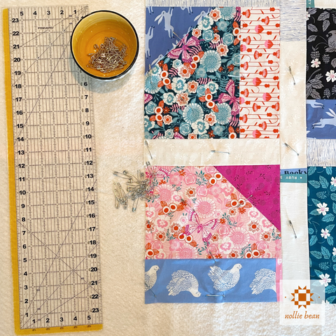 The Willetta Quilt | A modern quilt pattern by Nollie Bean