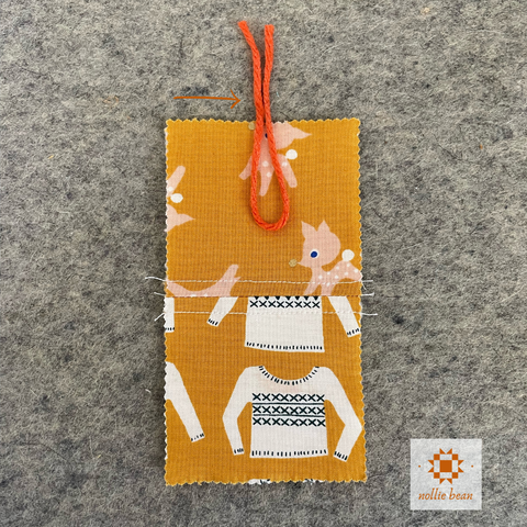 How to Make Gift Tags | A Nollie Bean Quilting Tutorial