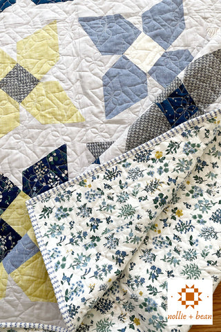 Paradise Lane Quilt | A modern quilt pattern by Nollie + Bean