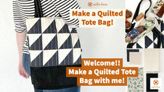 Nollie Bean Quilted Tote Bag Online Class
