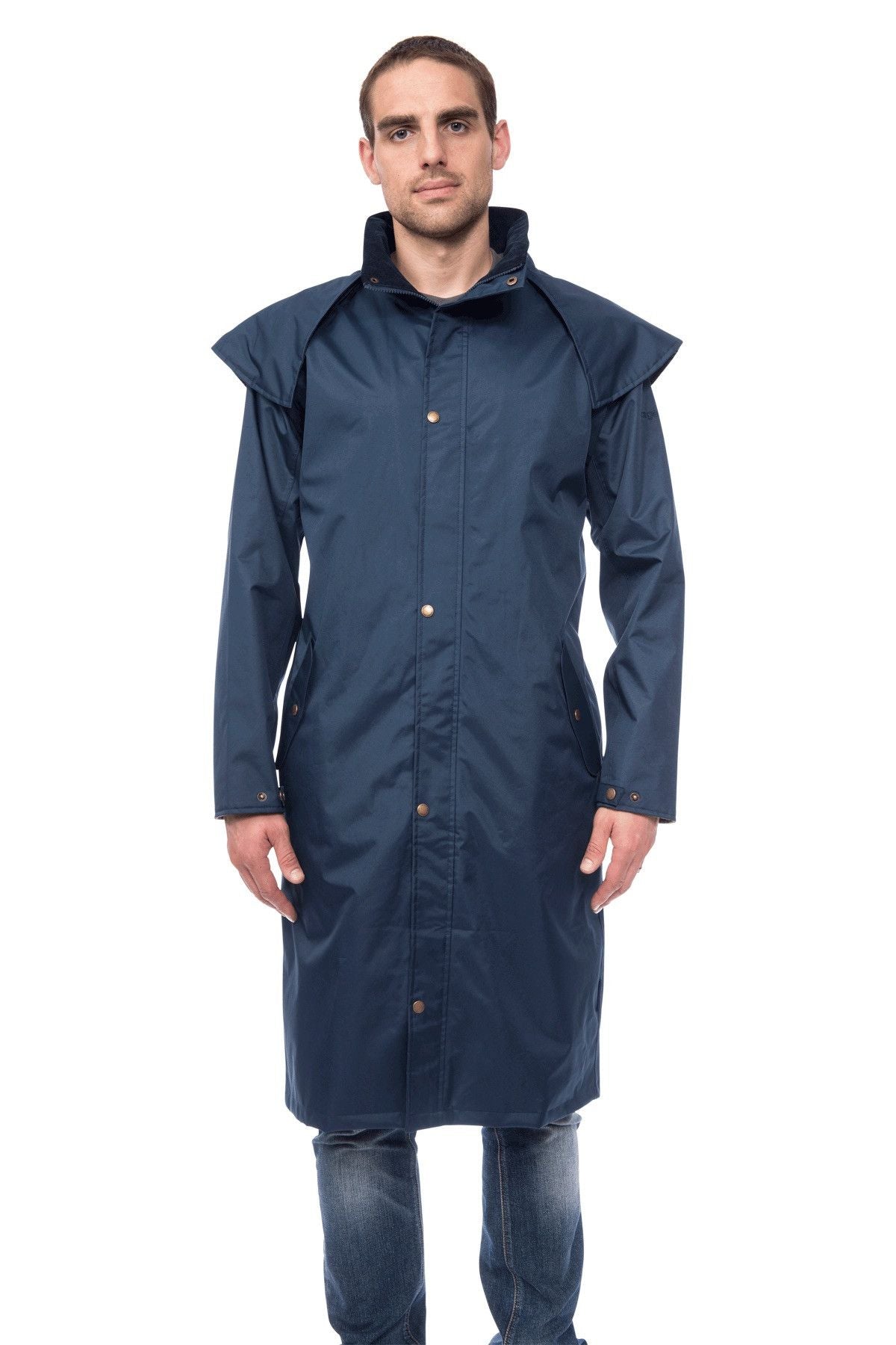 Stockman Mens New Waterproof Full Length Overcoat | Target Dry
