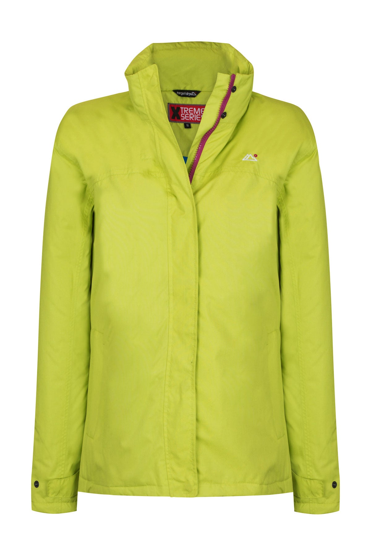 womens green waterproof jacket