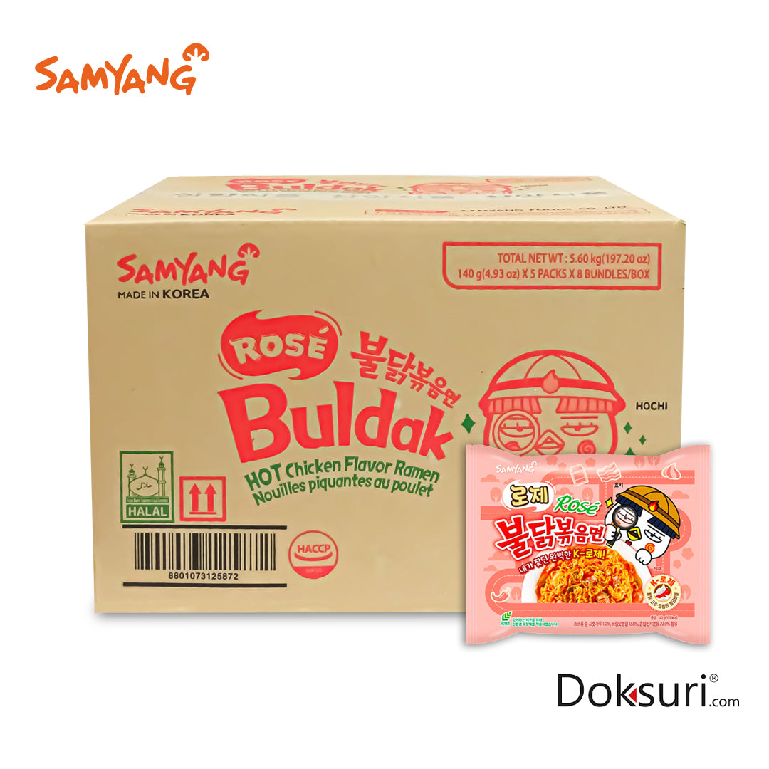 Samyang Hot Chicken K - Rose 140g Caja 40pz - DOKSURI product image