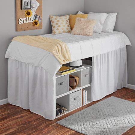 dorm bed skirt twin xl