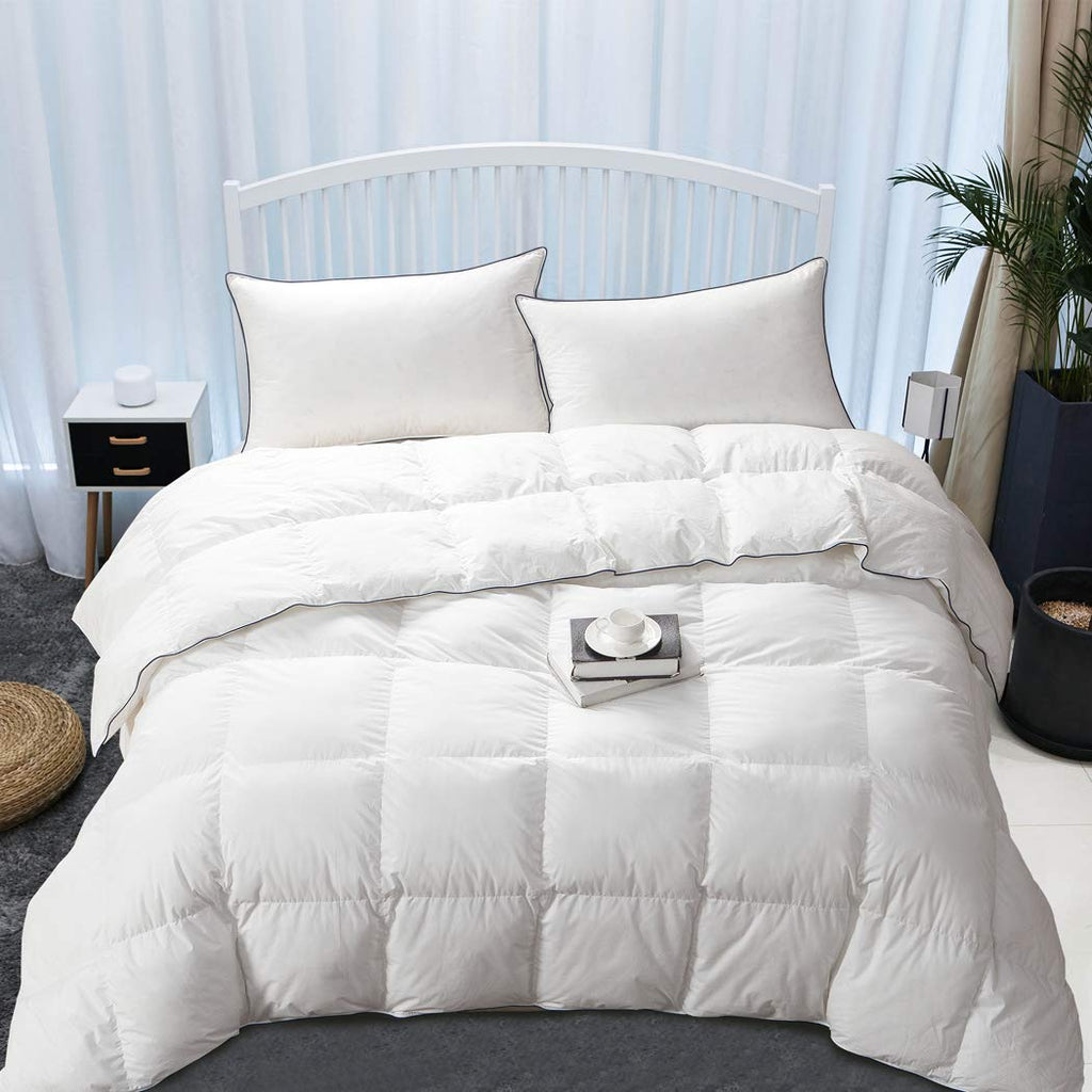 Wenersi Premium Down Comforter King Size Duvet Insert 1000tc 100