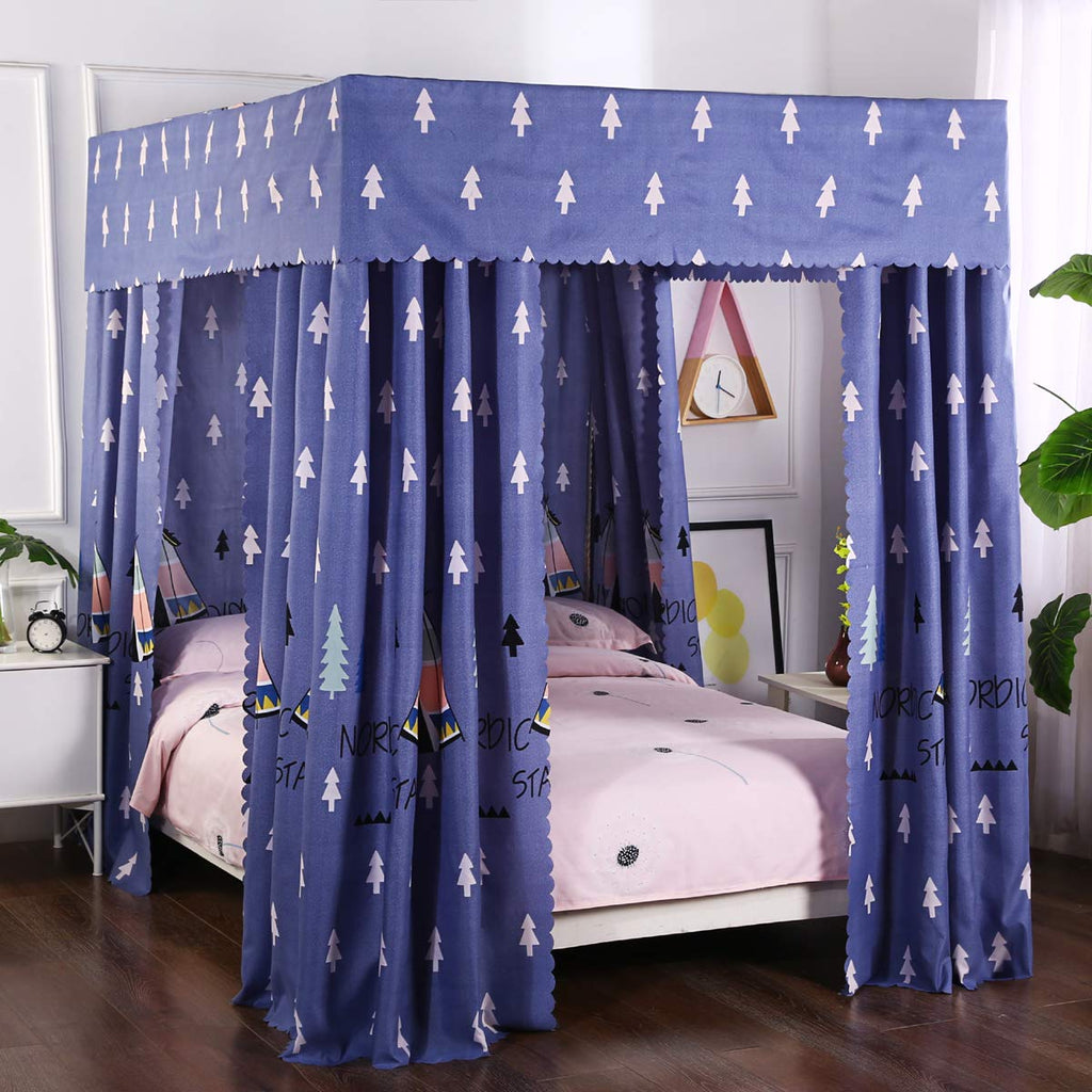 boy canopy bed