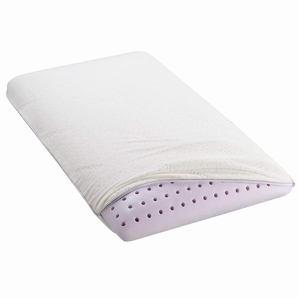 lavender scented memory foam pillow