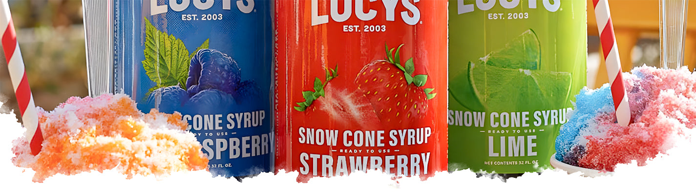 Snow cone syrups make a cool thing even cooler!
