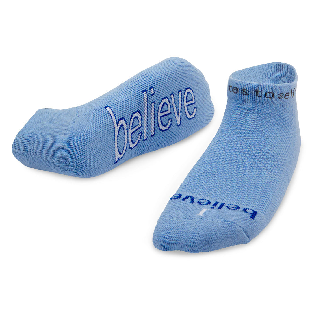 Socks with faith-based words | wear your faith | notes to self® socks