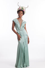 A-line Cocktail Gown