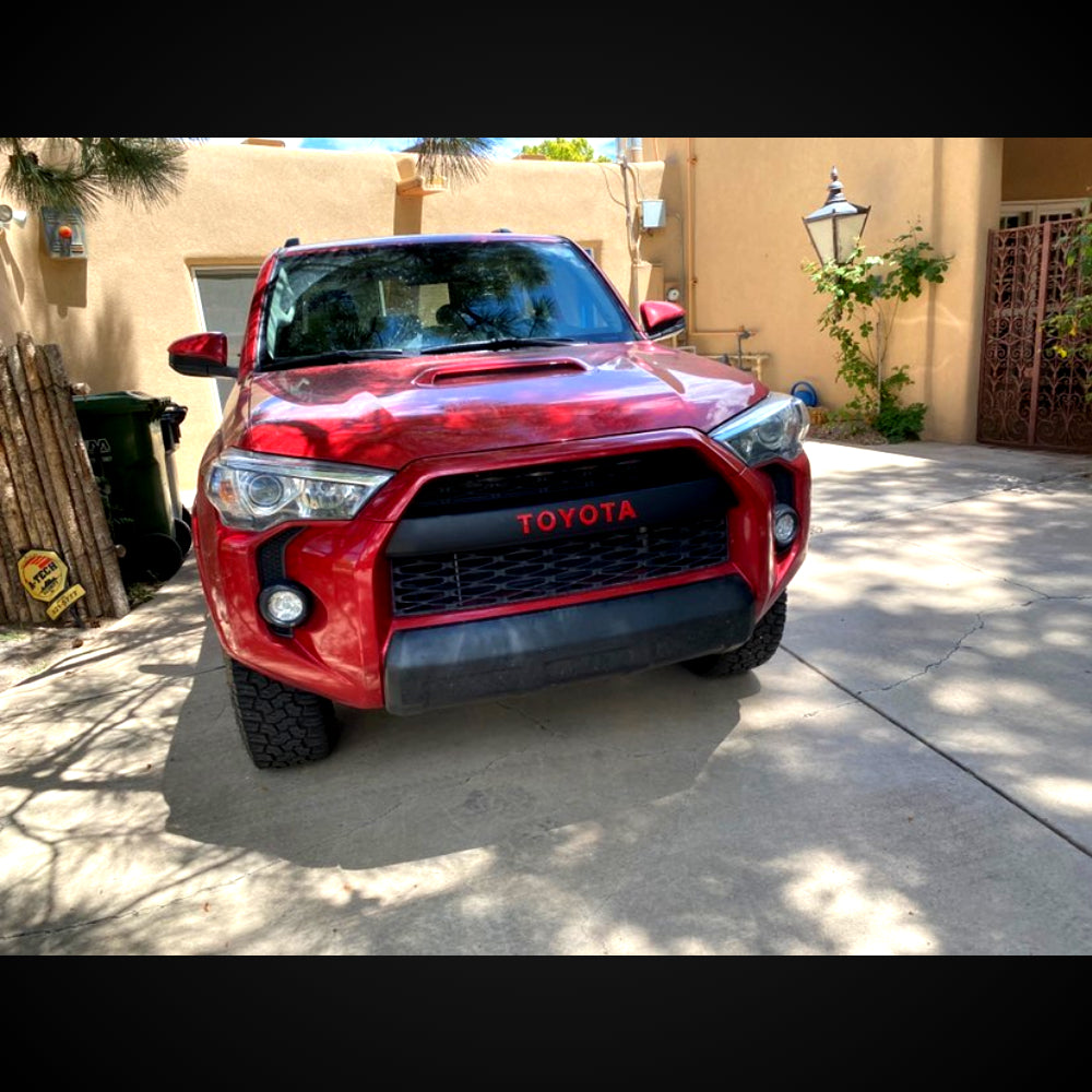 Photo Shared By 4runner Scarlett 14 19 4runner Trd Pro Grill Red Mc Autoparts