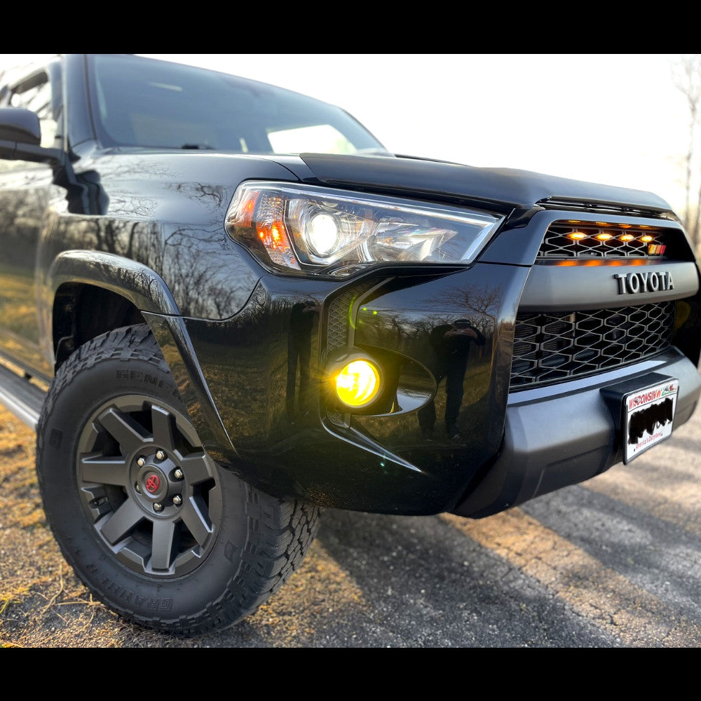 Photo Shared By Fue T 4runner Trd Pro Grill With Raptor Lights Mc Autoparts