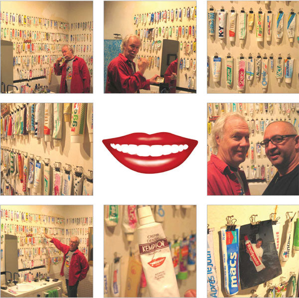 Tucker and his Toothpaste Collection