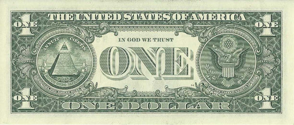 US One Dollar Bill