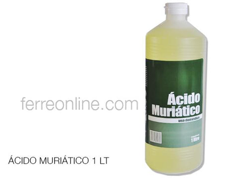 ACIDO MURIATICO INDUSTRIAL 4LTS FRU Y VEU – Ferreonline (Ferremateriales La  Mexicana)