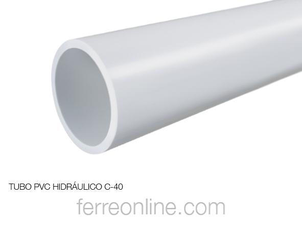 es bonito puerta difícil TUBO PVC HIDRAULICO C-40 50MM 2" FUTURA (TRAMO DE 6 METROS) – Ferreonline  (Ferremateriales La Mexicana)