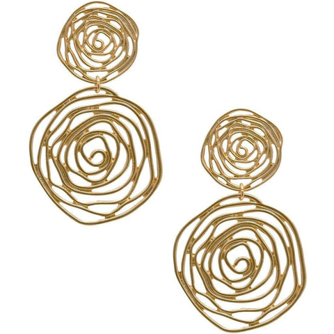 Floral Statement Earrings -  www.sanroccoitalia.it - Earrings