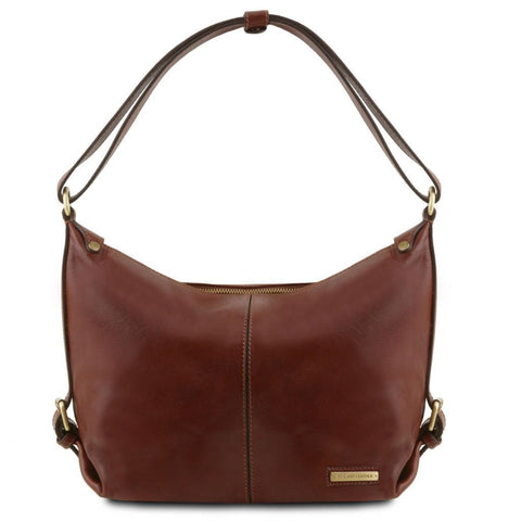 Sabrina - Leather hobo bag | TL141479 - San Rocco Italia