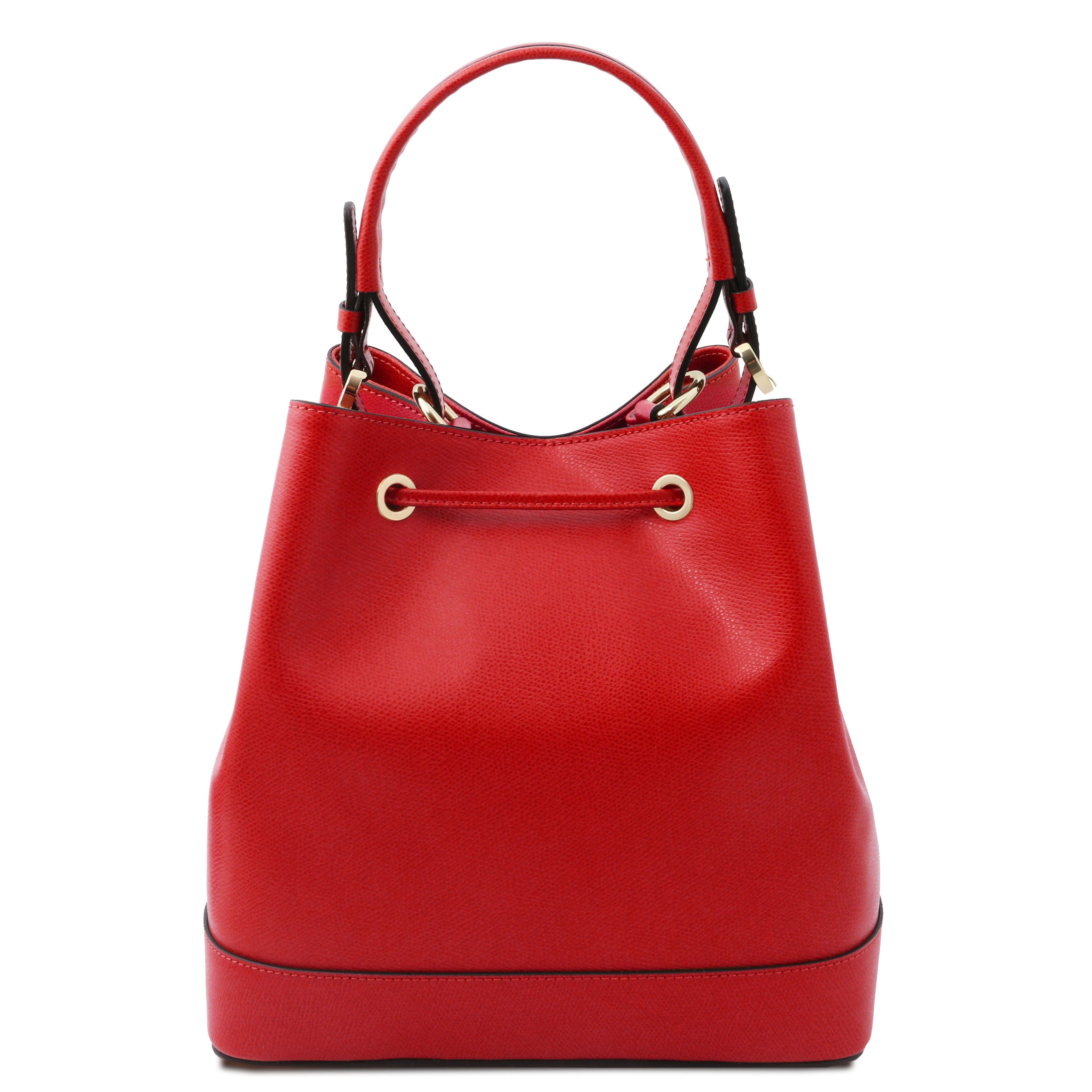 Minerva - Leather bucket bag | TL142145 - San Rocco Italia