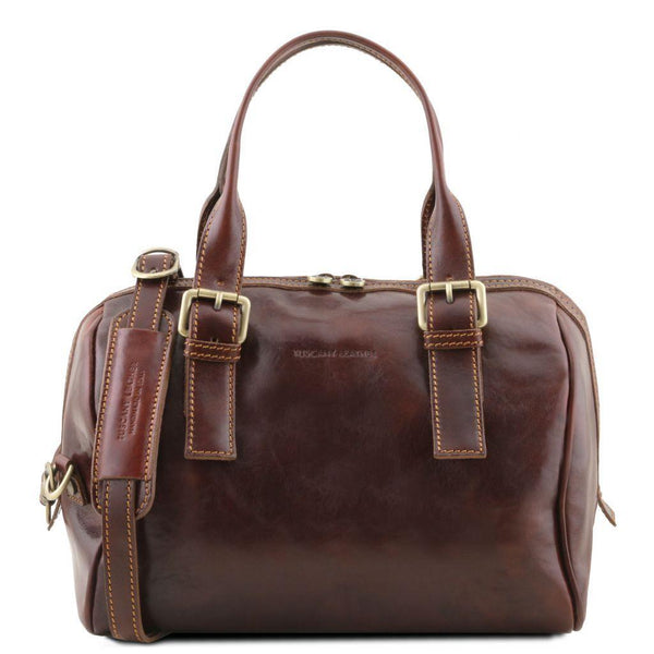 Eveline - Leather duffle bag | TL141714 - www.sanroccoitalia.it ...