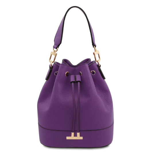 TL Bag - Handbag in ostrich-print leather | TL142120