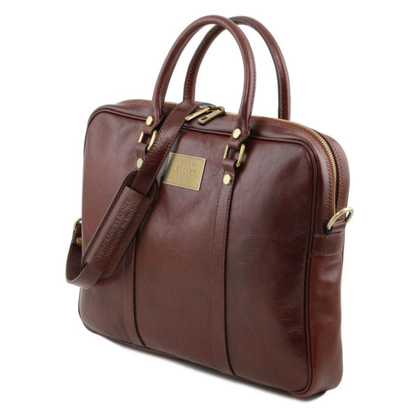 Prato - Exclusive leather laptop case | TL141283 - www.sanroccoitalia ...