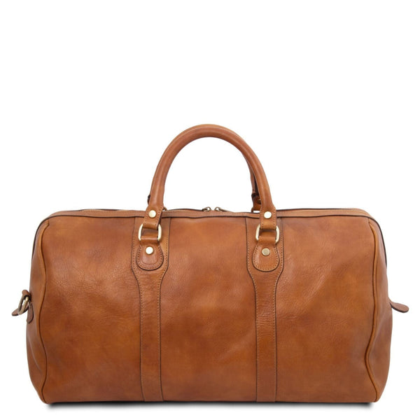 Oslo - Travel leather duffle bag - Weekender bag | TL141913 – San Rocco ...