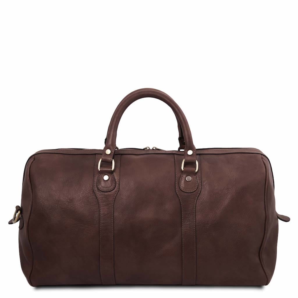 Oslo - Travel leather duffle bag - Weekender bag | TL141913 – San Rocco ...